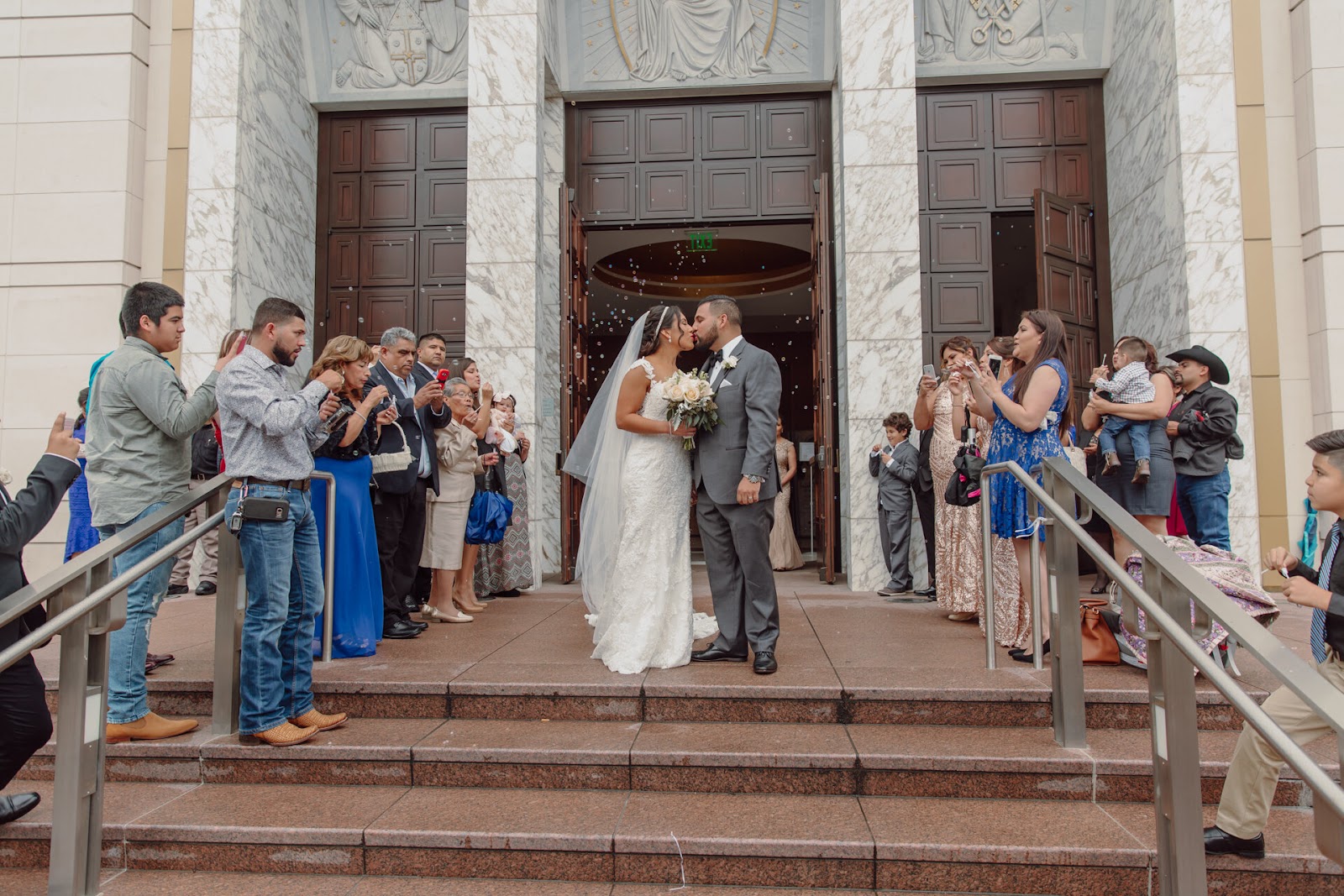 Houston Wedding Photographer Brandi Simone Photography
bubble wedding exit