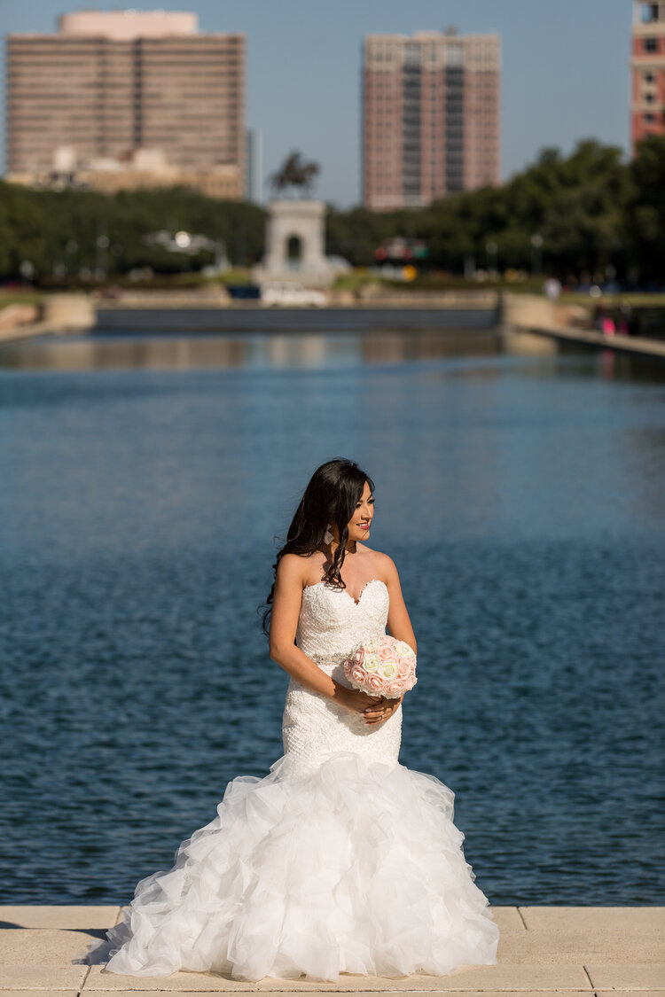 Houston Wedding Photographer Brandi Simone Photography
Hermann Park Bridal Session